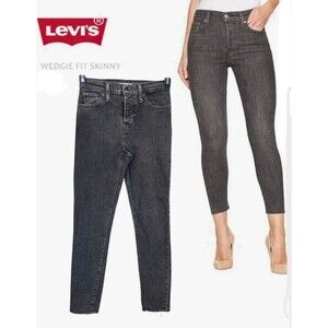 Levi’s Wedgie Skinny Women’s Size 25 High-Rise Buttonfly Crop Jeans